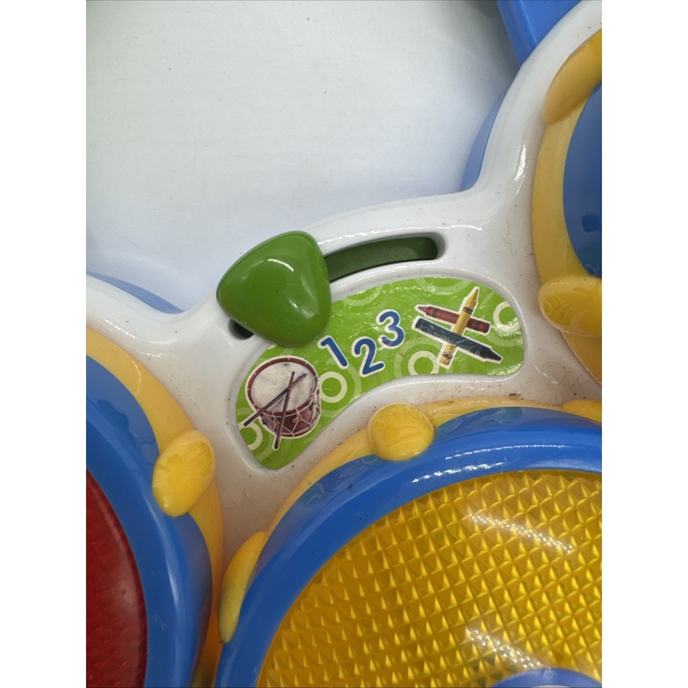 Baby Einstein Discovery Drums Color Music Sounds Toy 3 Languages Works - Picture 4 of 10